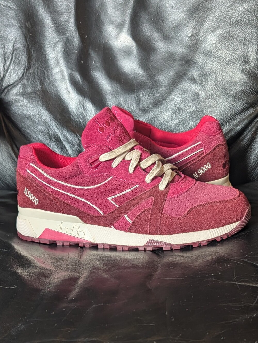 Diadora N.9000 - "Beet Red"